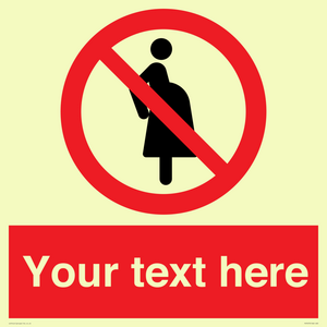 Custom prohibition not for pregnant women